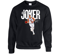 Nikola Jokic Joker Dribbling Sweater Crewneck Sweatshirt