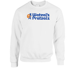 Wetzel's Pretzels Popular Bakery Pretzel Shop Sweater Crewneck Sweatshirt