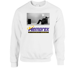 Is It Live Or Is It Memorex Most Memorable Vintage Ad Slogan Sweater Crewneck Sweatshirt
