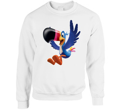 Toucan Sam Froot Loops Cereal Mascot Sweater Crewneck Sweatshirt