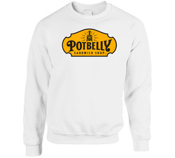 Potbelly Sandwich Shop Sub Sandwhich Restaurant Sweater Crewneck Sweatshirt