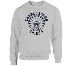 Charlestown Chiefs Slap Shot Movie Hockey Sweater Crewneck Sweatshirt