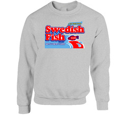 Swedish Fish Soft And Chewy Candy Sweater Crewneck Sweatshirt