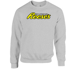 Reeses Peanut Butter Cup Chocolate Sweater Crewneck Sweatshirt