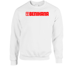 Benihana American Favourite Food Sweater Crewneck Sweatshirt