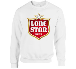 Lone Star Beer Logo Drinking Sweater Crewneck Sweatshirt