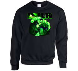 The Incredible Hulk Movie Comic Sweater Crewneck Sweatshirt