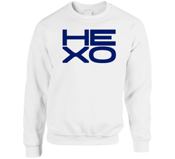 Hexo Cannabis Marijuana Cannabis Weed Company Logo Sweater Crewneck Sweatshirt