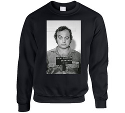 John Belushi Celebrity Mugshot Blues Brothers Sweater Crewneck Sweatshirt