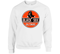 Baltimore Black Sox Negro Baseball Team Retro Sweater Crewneck Sweatshirt