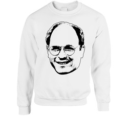 George Costanza Jason Alexander Seinfeld 80s Tv Show Character Fan Sweater Crewneck Sweatshirt