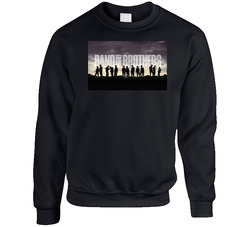 Band Of Brother Promo Poster Tv Show Fan Sweater Crewneck Sweatshirt