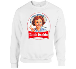 Little Doobie Funny Little Debbie Parody Sweater Crewneck Sweatshirt