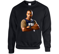 Criminal Minds Derek Morgan Mystery Sweater Crewneck Sweatshirt