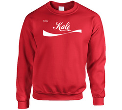 Kale Enjoy Cola Parody Custom Name Sweater Crewneck Sweatshirt