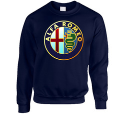 Alfa Romeo Logo Sweater Crewneck Sweatshirt
