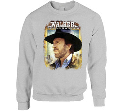Walker Texas Ranger 90s Tv Show Fan Vinatge Unisex Sweater Crewneck Sweatshirt