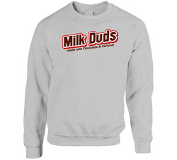 Milk Duds Chocolate And Caramel Retro Bar Sweater Crewneck Sweatshirt