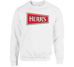 Herr's Snacks Most Popular Potato Chip Brand Snack Food Lovers Sweater Crewneck Sweatshirt