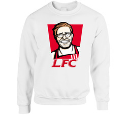 Liverpool Fc Jurgen Klopp Kfc Lfc Football Club Manager Parody Sweater Crewneck Sweatshirt