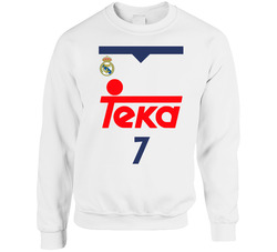 Luka Doncic Real Madrid 7 Teka Basketball Fan Sweater Crewneck Sweatshirt Luka Doncic Real Madrid 7 Teka Basketball Fan Sweater Crewneck Sweatshirt