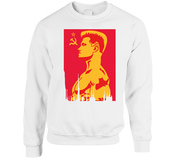 Ivan Drago Dolph Lundgren Rocky Movie Character Movie Fan Sweater Crewneck Sweatshirt