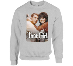That Girl 60s Tv Series Show Worn Look Vintage Unisex Sweater Crewneck Sweatshirt