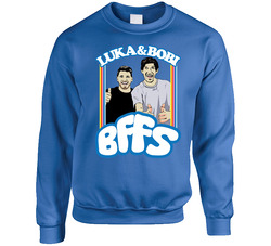 Luka And Bobi Bffs Doncic Boban Marjanovic Best Friends Sweater Crewneck Sweatshirt