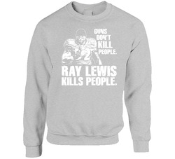 Ray Lewis Defense Baltimore Football Sweater Crewneck Sweatshirt