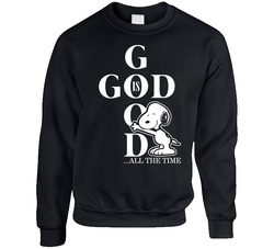 God Is Good Snoopy Sweater Crewneck Sweatshirt