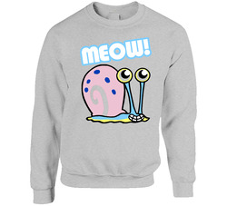 Spongebob Squarepants Gary Cartoon Sweater Crewneck Sweatshirt