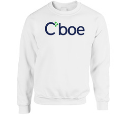 Cboe Global Markets Nasdaq Company Logo Employee Fan Sweater Crewneck Sweatshirt