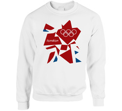 London 2012 Olympics Logo Sweater Crewneck Sweatshirt