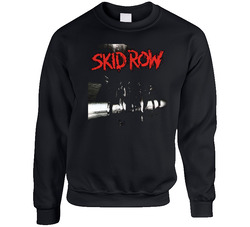 Skid Row Album Cover Rock Group Sweater Crewneck Sweatshirt