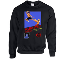 Kumite Dim Mak Video Game Sweater Crewneck Sweatshirt