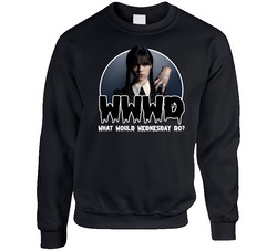 Wwwd What Would Wednesday Addams Do Sweater Crewneck Sweatshirt
