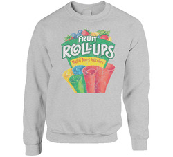 Fruit Roll Ups Berry Blast Snack Retro Sweater Crewneck Sweatshirt