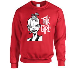 Tank Girl Sci Fi Movie Sweater Crewneck Sweatshirt