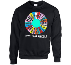 Wheel Of Fortune Tv Show Sweater Crewneck Sweatshirt