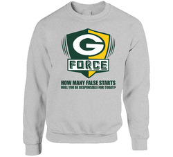Green Bay Packers Cheesehead Fan G Force Sweater Crewneck Sweatshirt
