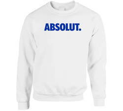 Absolut Vodka Sweden Liquor Alcohol Sweater Crewneck Sweatshirt
