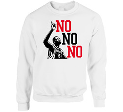 Dikembe Mutombo Legend Basketball Finger Sweater Crewneck Sweatshirt