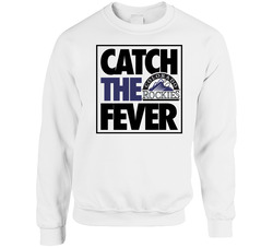 Catch The Fever Colorado Baseball Fan Sweater Crewneck Sweatshirt