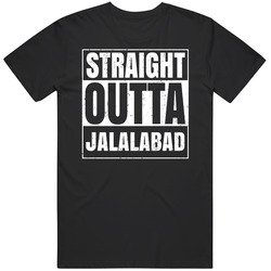 Straight Outta Jalalabad Afghanistan Compton Parody Grunge City Unisex T Shirt