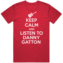 Keep Calm Listen To Danny Gatton Legendary Guitarist Bass Guitar Player Fan Unisex T Shirt