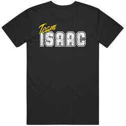 Team Isaac Cool Custom Family Sports Last Name Reunion Unisex T Shirt