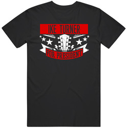 Ike Turner For President Guitarist Music Player Election Parody Fan Unisex T Shirt