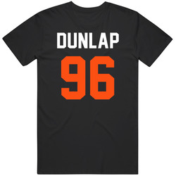 Jersey Back Carlos Dunlap Cincinnati Football Team Fan For Black Unisex T Shirt