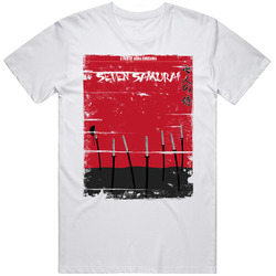 Seven Samurai  Classic Movie Poster Aged Look Unisex T Shirt