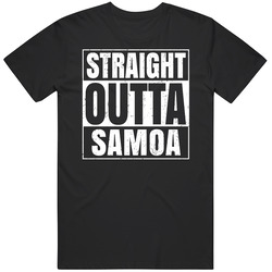 Straight Outta Samoa Country World Compton Parody Unisex T Shirt